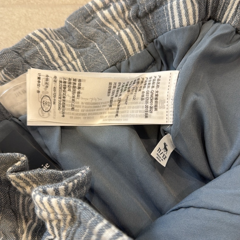 Abercrombie & Fitch Girls Tie Waist Shorts! NWT - Picture 8 of 8